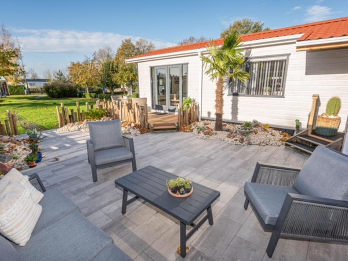 Chalet Sea Rocks With View And Garden Goedereede Dış mekan fotoğraf